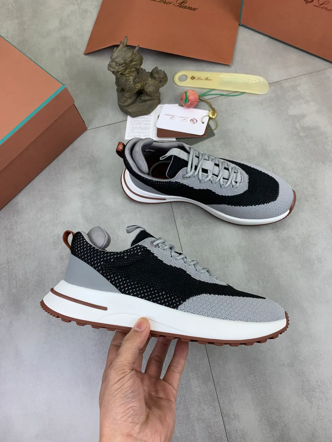 Men's men's shoes 💰P542 New style 💰High quality The latest casual shoes Loro Piana 💯Top grade💯Buy the original copy💯 Founded the existing Loro Piana company on April 24, 1924. The family has been operating for the sixth generation, providing top quality products to customers who are discerning in taste and quality. Imported original fly woven fabrics with cowhide fabric, plain calfskin lining, hand-stitched threads with cowhide feet, original packaging, high-end outsole, size: 38-46, multiple colors available, complete package